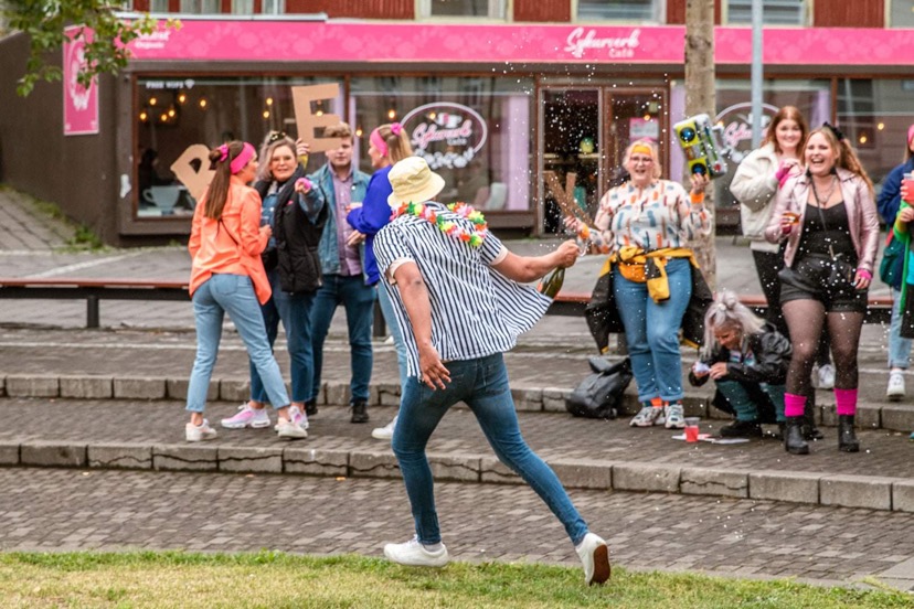 Frábær stemning