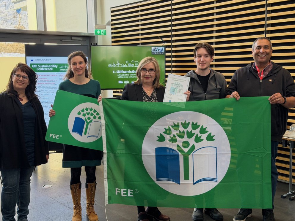 The University of Akureyri Receives the Green Flag