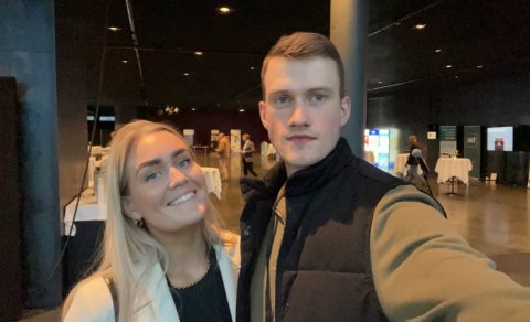 Fræðslu- og menntunarstyrkur veittur til  Hermanns Biering og Guðdísar Bennýjar